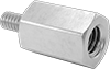 Inch-to-Metric Male-Female Hex Thread Adapters