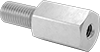 Inch-to-Metric Male-Female Hex Thread Adapters