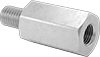 Metric-to-Metric Male-Female Hex Thread Adapters