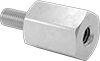 Metric-to-Metric Male-Female Hex Thread Adapters
