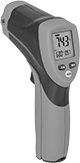 Image of Product. Front orientation. Thermometers. Infrared Thermometers with Calibration Certificate, Style G.