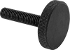 Metric Steel Low-Profile Knurled-Head Thumb Screws