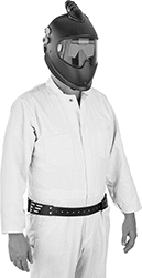 Image of ProductInUse. Front orientation. Welding Helmets. Auto-Darkening Welding Helmets with Powered Air-Purifying Respirator.