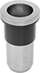 Image of Product. Smooth Body. Bottom orientation. Rivet Nuts. Closed-End Sealing Rivet Nuts.