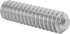 Stainless Steel Flat-Tip Set Screws