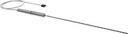 Image of Product. Round-Tip Probe. Front orientation. Thermocouples. Thermocouple Probes with Armored Cable for Solids , Probes with Cable, Flat-Pin Mini Thermocouple Connector, Round Tip.