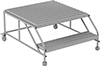 Tilt-to-Roll Work Platforms