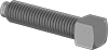 External-Square-Drive Steel Extended-Tip Set Screws