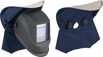 Image of ProductInUse. Front orientation. Contains MultipleImages. Hats. Welding Caps, Style B.