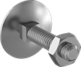 Image of Product. Front orientation. Elevator Bolts. Square Neck.