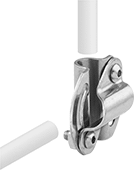 Image of ProductInUse. Front orientation. Conveyor Guide Cross Blocks. Style B.