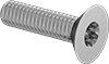 Metric 18-8 Stainless Steel Torx Flat Head Screws