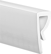 Image of Product. Front orientation. Edge Trim. Plastic Edge Trim for Food and Beverage, Style 4.