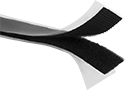 Image of Product. Front orientation. Hook and Loop. High-Strength-Adhesive-Back Hook and Loop.