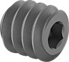 Steel Oval-Tip Set Screws