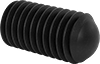 Steel Oval-Tip Set Screws