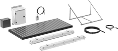 Image of Product. Front orientation. Ceiling and Wall Lights. Remote-Location Solar-Powered Ceiling Lights.