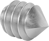 Stainless Steel Cone-Tip Set Screws