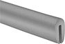 Image of Product. Front orientation. Edge Trim. Rubber Edge Trim, Style 9.