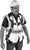 Electrical Arc-Flash-Resistant Fall-Arrest Harnesses