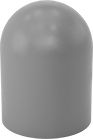 Image of Product. Bottom orientation. Protective Caps. Round Caps, Rubber, High-Temperature Silicone Rubber.