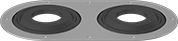 Image of Product. Front orientation. Grommets. Sealing Grommets, Style 2.