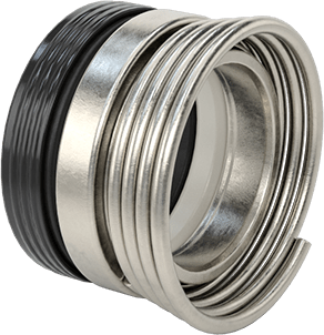 Image of Product. Back orientation. Mechanical Pump Shaft Seal with Extended Spring, Viton® Gasket, for 1.5" Shaft Diameter, 11558 Number .