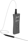 Image of Product. Front orientation. Thermometers. Long-Life Handheld Thermometers with Calibration Certificate.