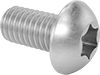 Steel Button Head Torx Screws