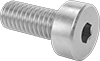 Low-Profile Stainless Steel Socket Head Screws