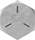 Image of Specification. Front orientation. SAE Grade 5. Serrated Locking.