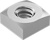 Super-Corrosion-Resistant 316 Stainless Steel Square Nuts