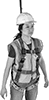 Fall-Arrest Harnesses with Lanyards