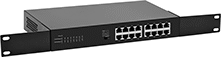 Image of Product. 16 Sockets. Front orientation. Ethernet Switches. Rack-Mount Ethernet Switches, 16.