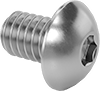 Stainless Steel Button Head Hex-Drive Screws