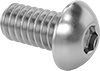 Stainless Steel Button Head Hex-Drive Screws