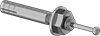 Vibration-Resistant Drive Anchors for Block and Brick