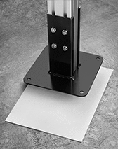 Image of ProductInUse. Shown in Use. Front orientation. Moving Slides. Precise-Positioning Moving Slides.