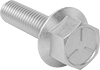 Steel Flanged Hex Head Screws