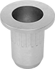 Thick-Wall Twist-Resistant Rivet Nuts For Soft Materials