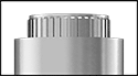 Image of Attribute. Front orientation. ZoomedIn view. Contains Border. Standoffs. Splined Press-Fit Threaded Standoffs.
