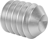 Brass Cup-Tip Set Screws