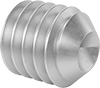 Brass Cup-Tip Set Screws