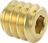 Brass Cup-Tip Set Screws