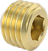 Brass Cup-Tip Set Screws