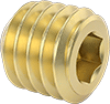 Brass Cup-Tip Set Screws