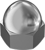 Super-Corrosion-Resistant 316 Stainless Steel Cap Nuts