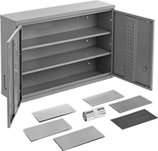 Image of Product. Front orientation. Shim Stock. Sold as Assortments, Shim Stock with Metal Cabinet.