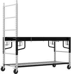 Image of Product. Utility Cart. Front orientation. Scaffolds. Multifunction Workbench Adjustable Scaffolds.