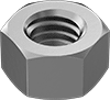 High-Strength 17-4 PH Stainless Steel Hex Nuts